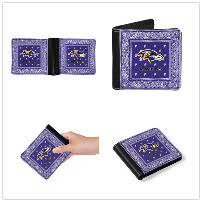 Baltimore Ravens PU Leather Wallet 001